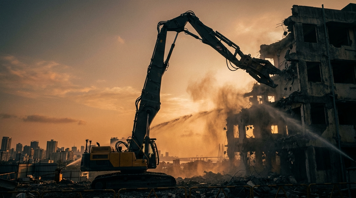 High-Reach Excavator